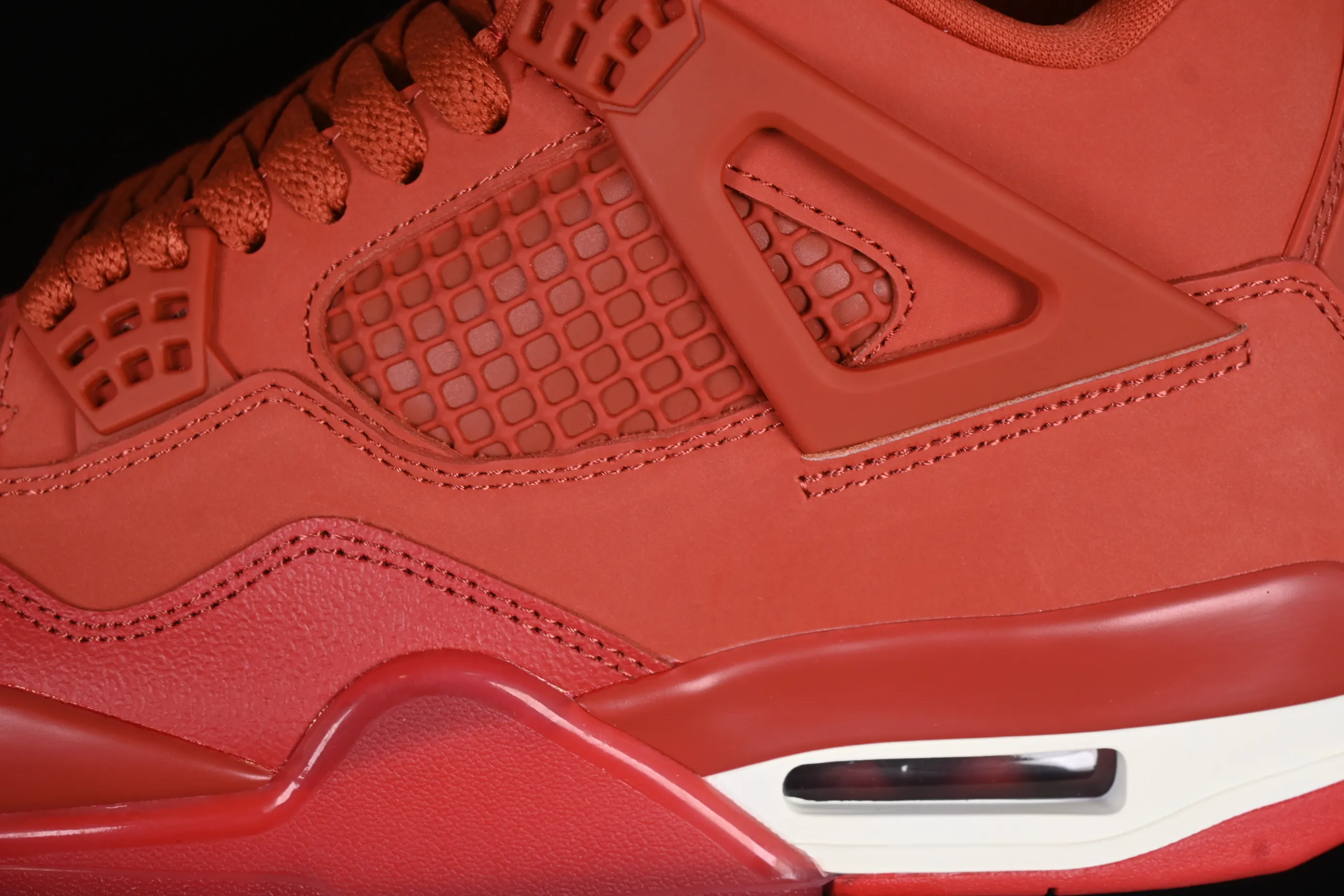 All categories Air Jordan Jordan series basketball shoes Air Jordan 4 Nigel Sylvester x Air Jordan 4 OG "Brick By Brick" AJ4 Joe 4 Orange Brown Suede HF4340-800